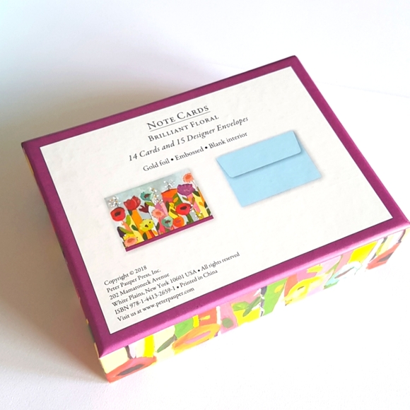 29 pcs Peter Pauper Thank You Cards Designer Envelopes - Picture 3 of 6